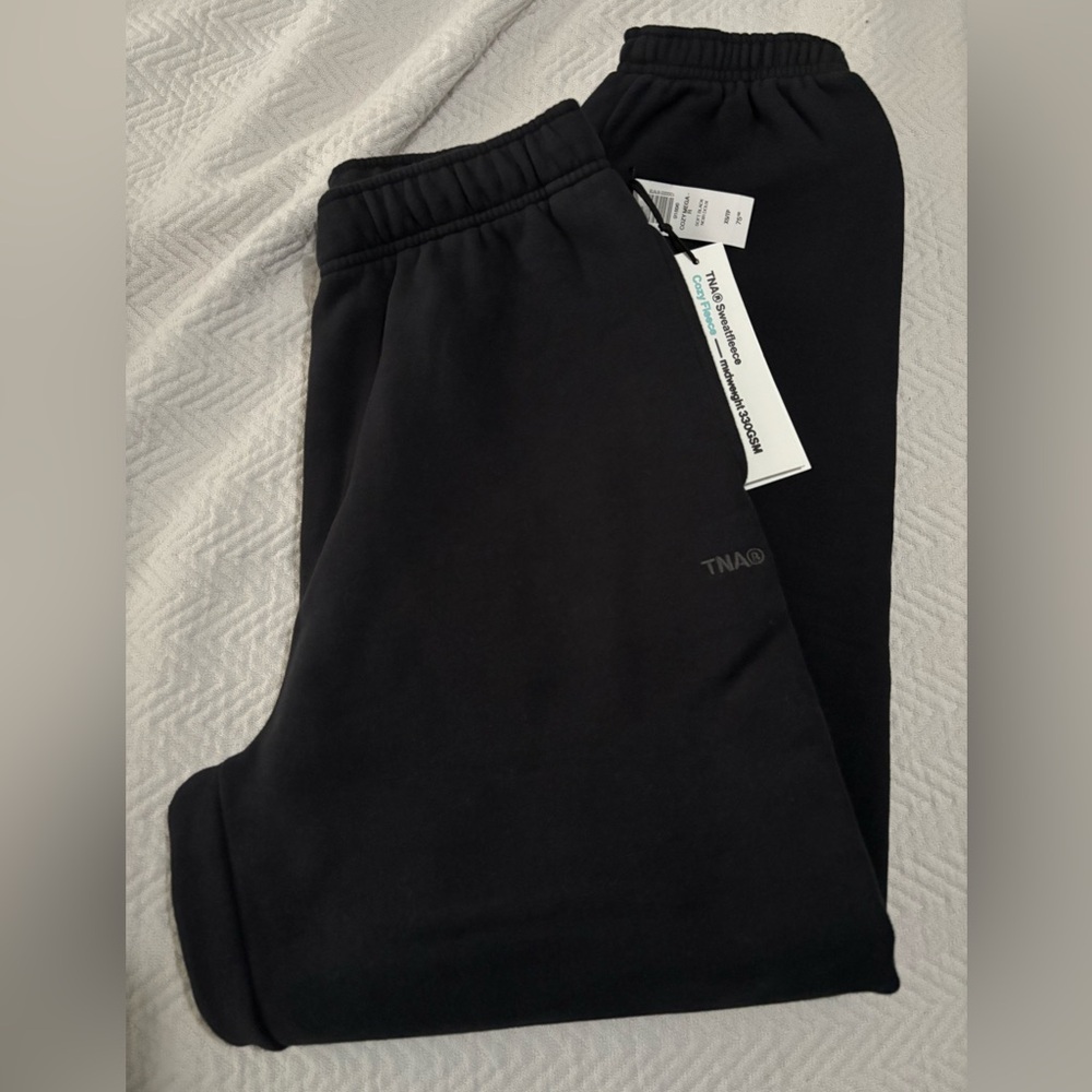 Artizia Cozy Fleece Mega Sweatpants - Faded Black